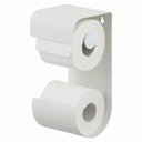 toilet roll holder white side plus