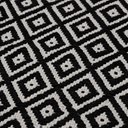 TRELLIS BATH MAT 60X60 BLACK CLOSEUP